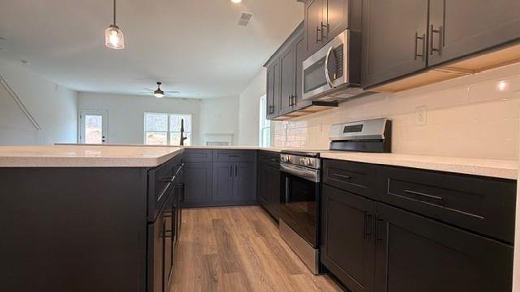 Furnished interior view inside a new home in Thunder Ridge, Dawsonville (Image 6).