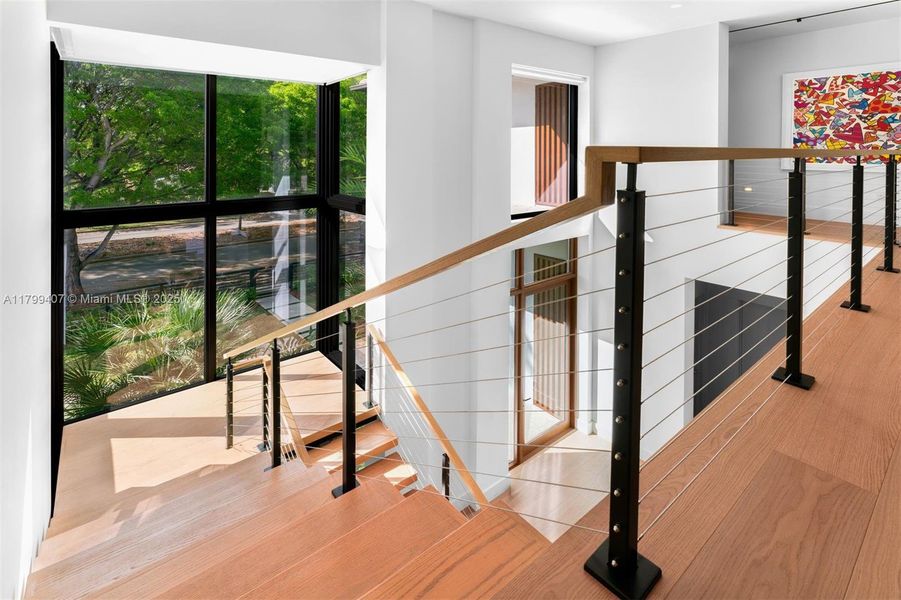 Furnished interior view inside a new home in , Miami (Image 16).