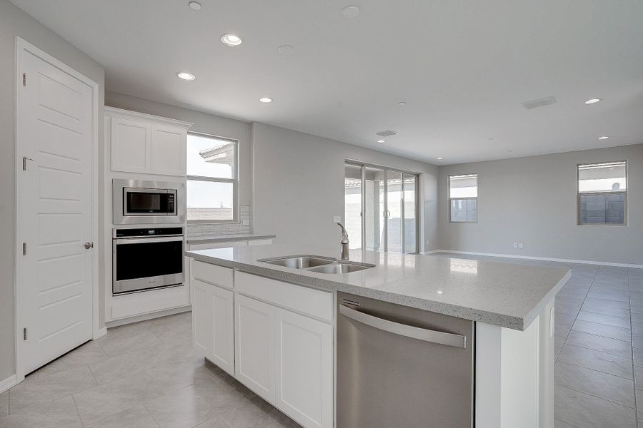 Representative furnished interior of a home built from the Castillo Series - Lavender by Brightland Homes in Castillo at Anderson Parc, Buckeye (Image 5). Representative furnished interior of a home built from the Castillo Series - Lavender by Brightland Homes in Castillo at Anderson Parc, Buckeye (Image 5).
