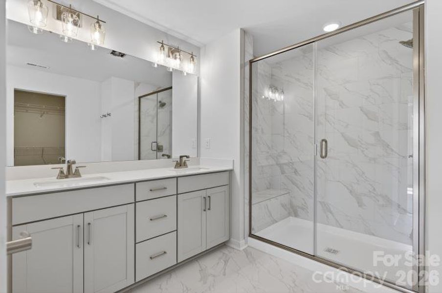 Furnished interior view inside a new home in North Creek Village - Townhomes, Huntersville (Image 8).