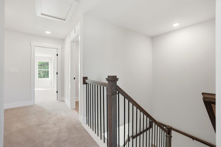 Spacious, unfurnished interior of a new home in Blythe Mill Townhomes, Waxhaw (Image 29). Spacious, unfurnished interior of a new home in Blythe Mill Townhomes, Waxhaw (Image 29).