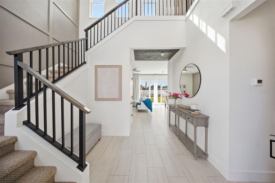 Furnished interior view inside a new home in , Orlando (Image 21). Furnished interior view inside a new home in , Orlando (Image 21).