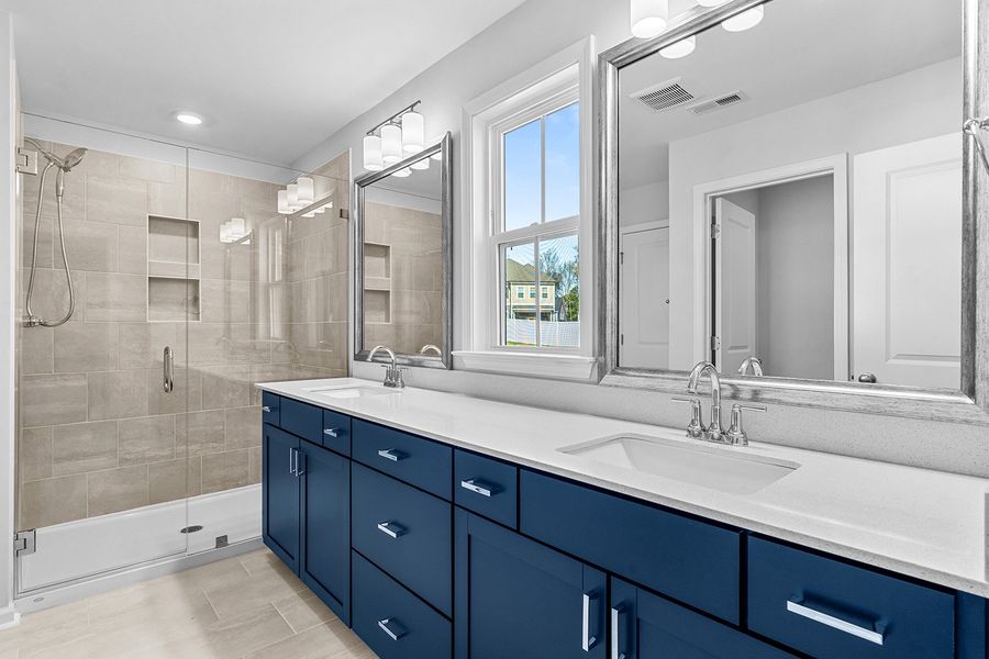 Furnished interior view inside a new home in Hanes Lake, Winston-Salem (Image 11).