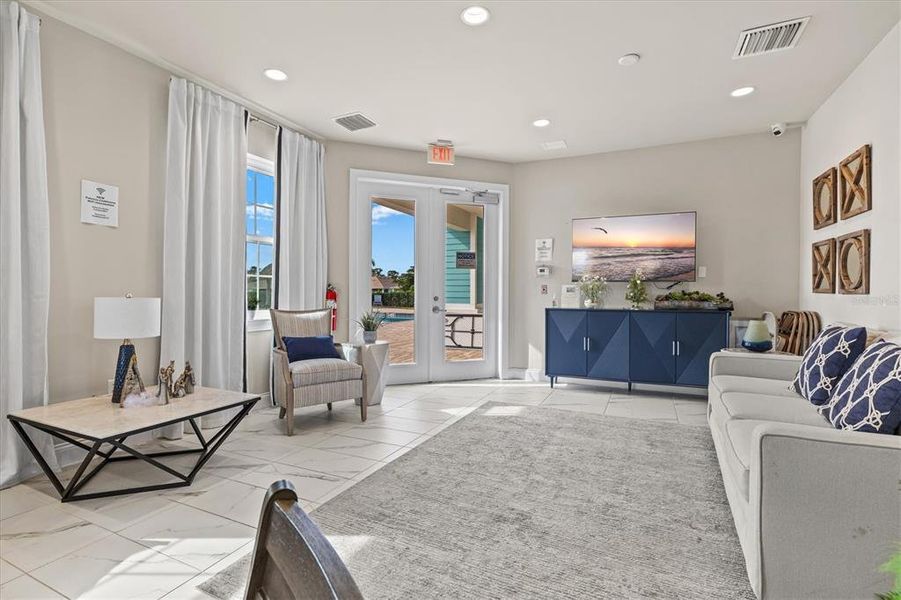 Furnished interior view inside a new home in , Venice (Image 12).