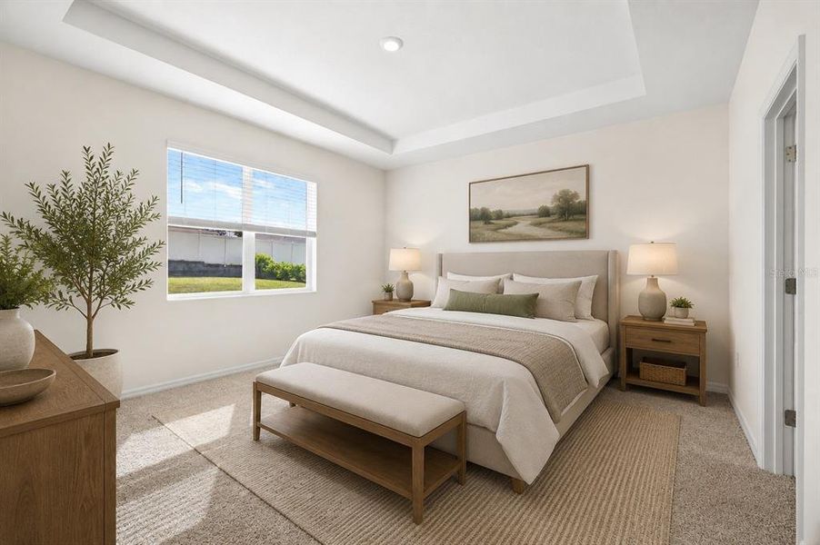 Furnished interior view inside a new home in , Ocala (Image 19).