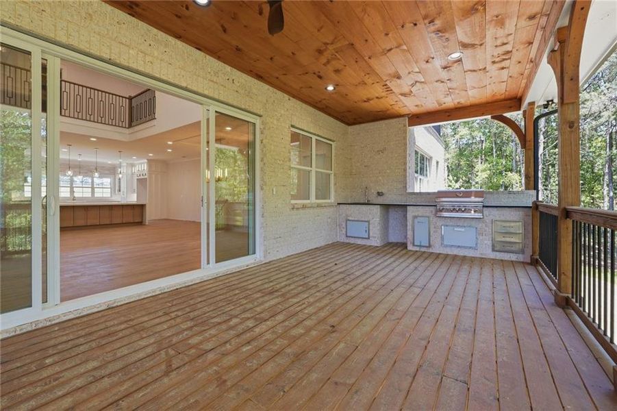 Exterior details and patio area of a home in , Bethlehem (Image 31).