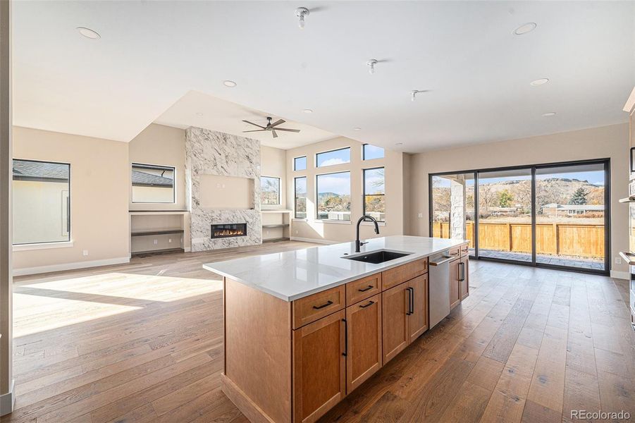 Furnished interior view inside a new home in , Arvada (Image 4). Furnished interior view inside a new home in , Arvada (Image 4).