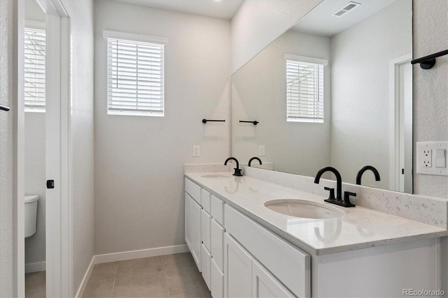 Furnished interior view inside a new home in Paired Homes at Alder Creek, Parker (Image 4). Furnished interior view inside a new home in Paired Homes at Alder Creek, Parker (Image 4).