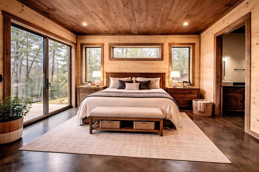 Furnished interior view inside a new home in , Blue Ridge (Image 31). Furnished interior view inside a new home in , Blue Ridge (Image 31).