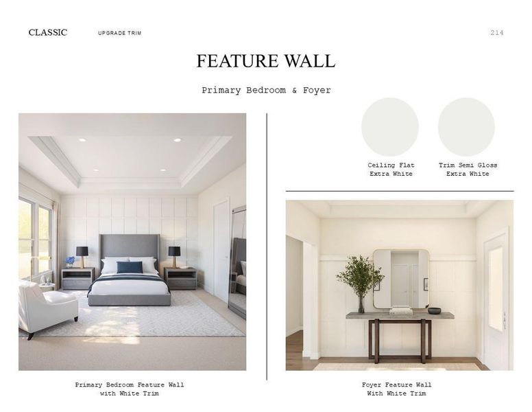 Classic Look Palette 3: Appliance Selection Sheet (*Artist rendering used for illustration purposes only.)