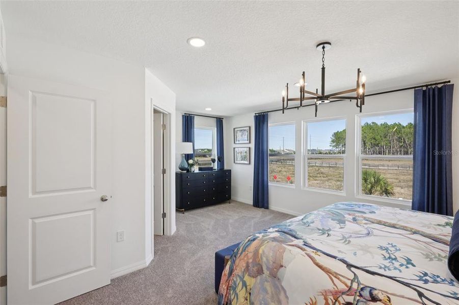 Furnished interior view inside a new home in Twin Oaks, Zephyrhills (Image 30).