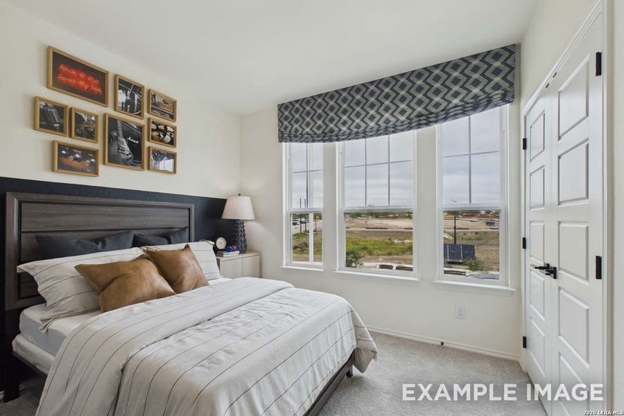 Furnished interior view inside a new home in Morgan Meadows, San Antonio (Image 26).