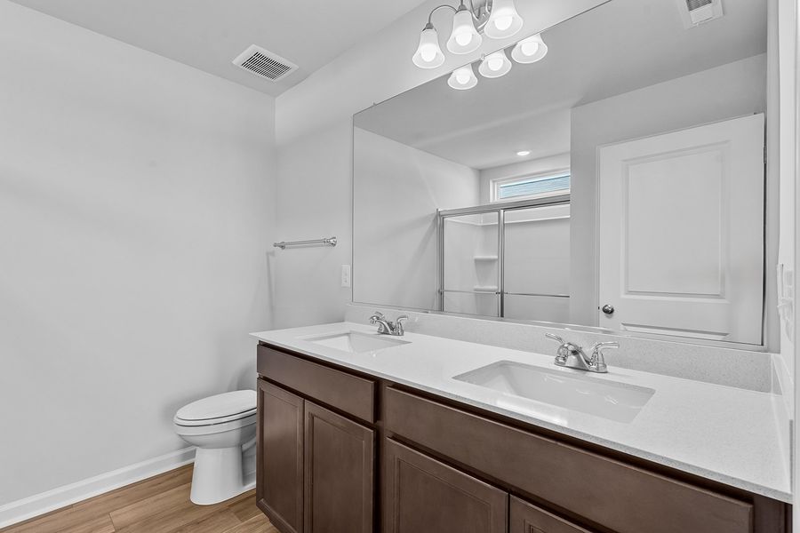 Furnished interior view inside a new home in Bell West, Kernersville (Image 12).