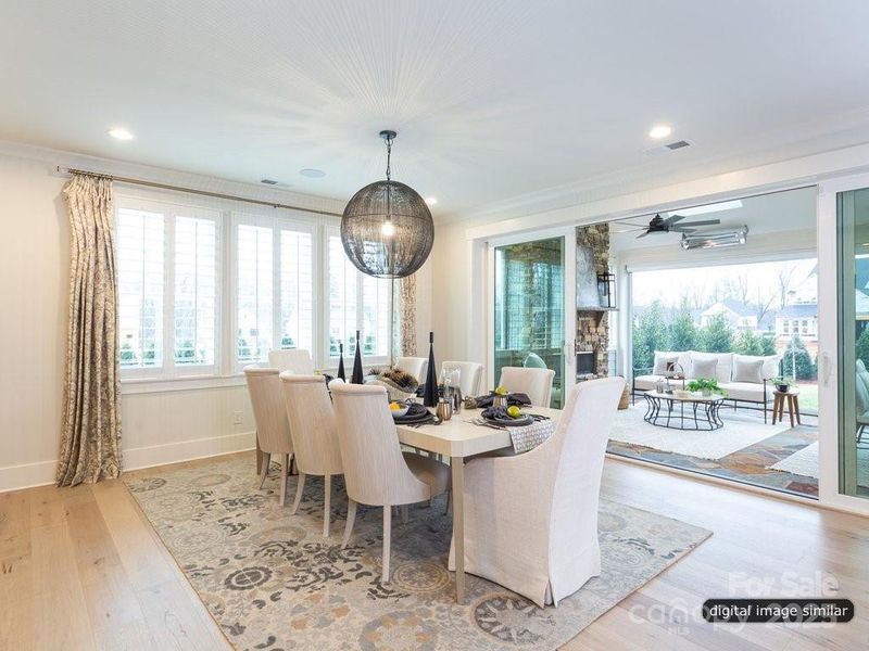 Furnished interior view inside a new home in , Waxhaw (Image 28). Furnished interior view inside a new home in , Waxhaw (Image 28).