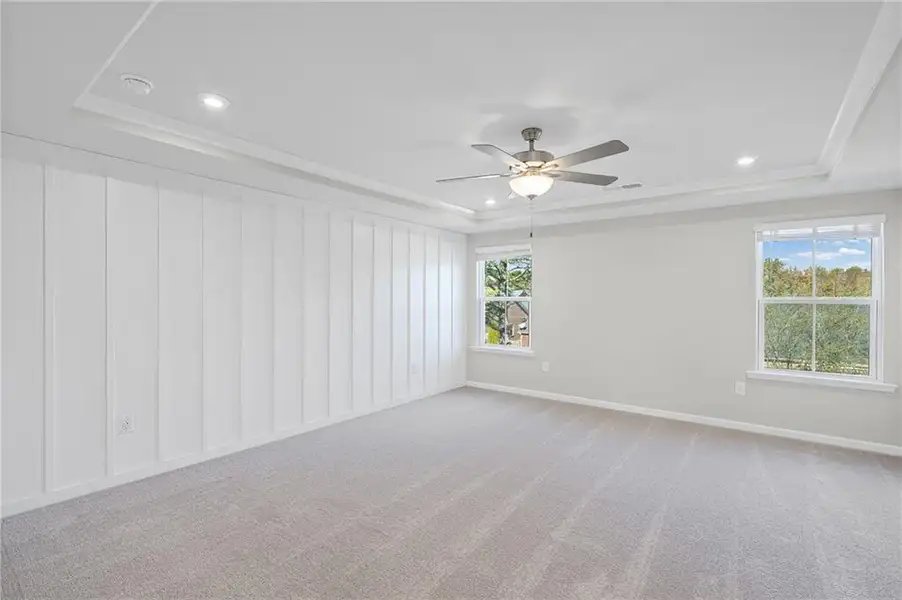 Spacious, unfurnished interior of a new home in Berkeley Mill, Cumming (Image 12).