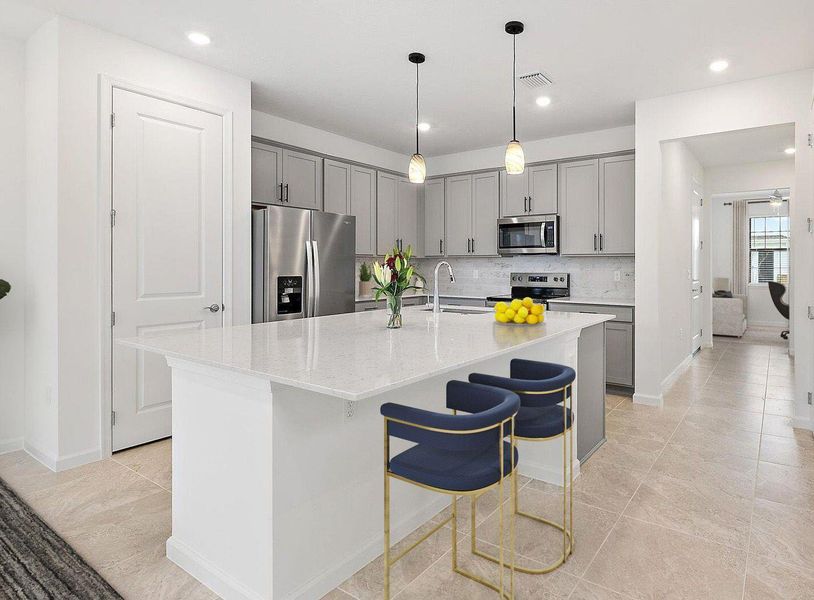 Furnished interior view inside a new home in , Stuart (Image 8). Furnished interior view inside a new home in , Stuart (Image 8).