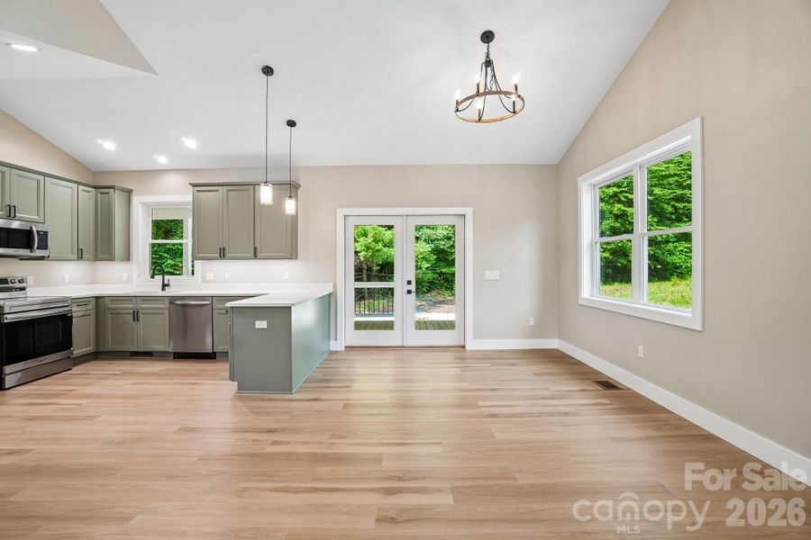 Spacious, unfurnished interior of a new home in , Spruce Pine (Image 14). Spacious, unfurnished interior of a new home in , Spruce Pine (Image 14).