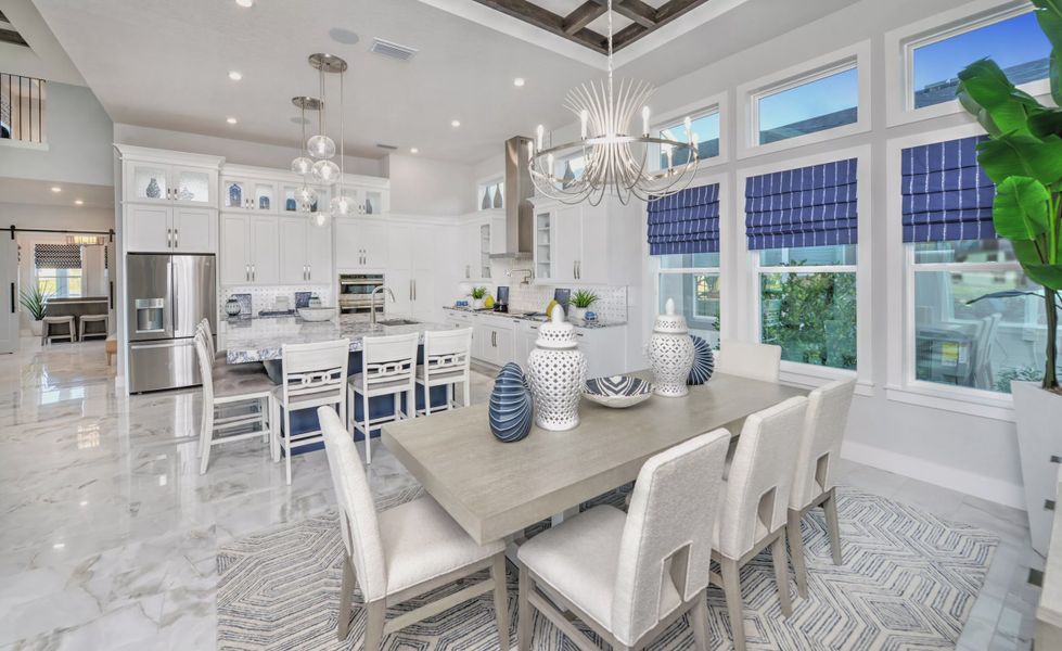 Furnished interior view inside a new home in Laureate Park, Orlando (Image 31).