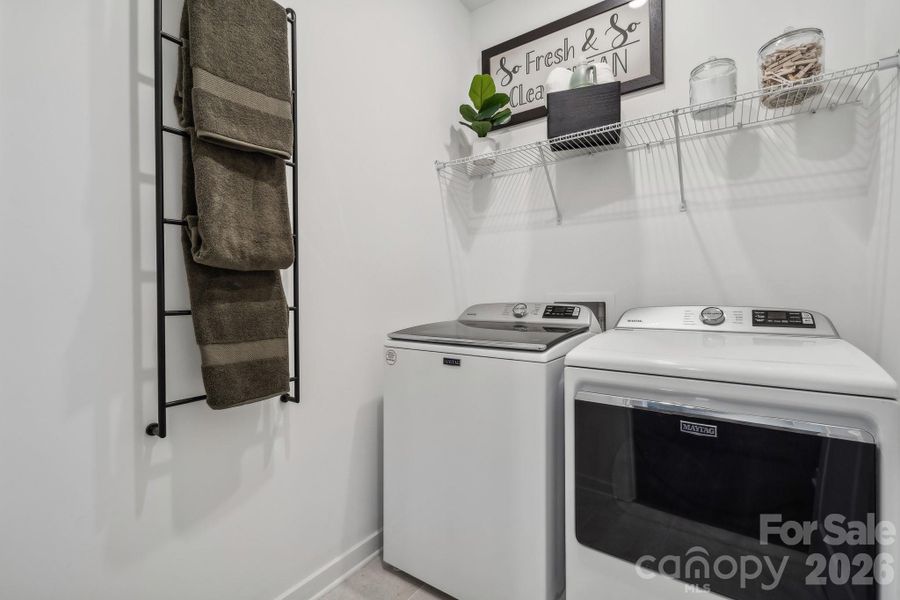 Furnished interior view inside a new home in Grants Landing, Salisbury (Image 19).