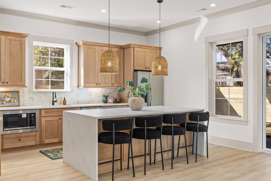 Furnished interior view inside a new home in , Charleston (Image 12). Furnished interior view inside a new home in , Charleston (Image 12).