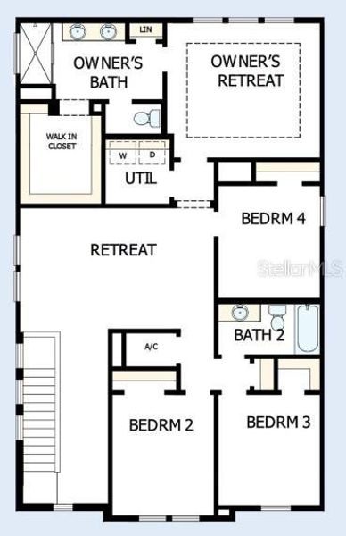 Floor Plan Second Floor