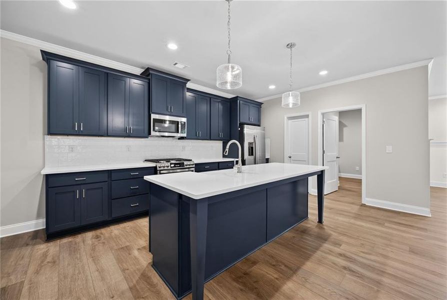 Furnished interior view inside a new home in , Loganville (Image 10).