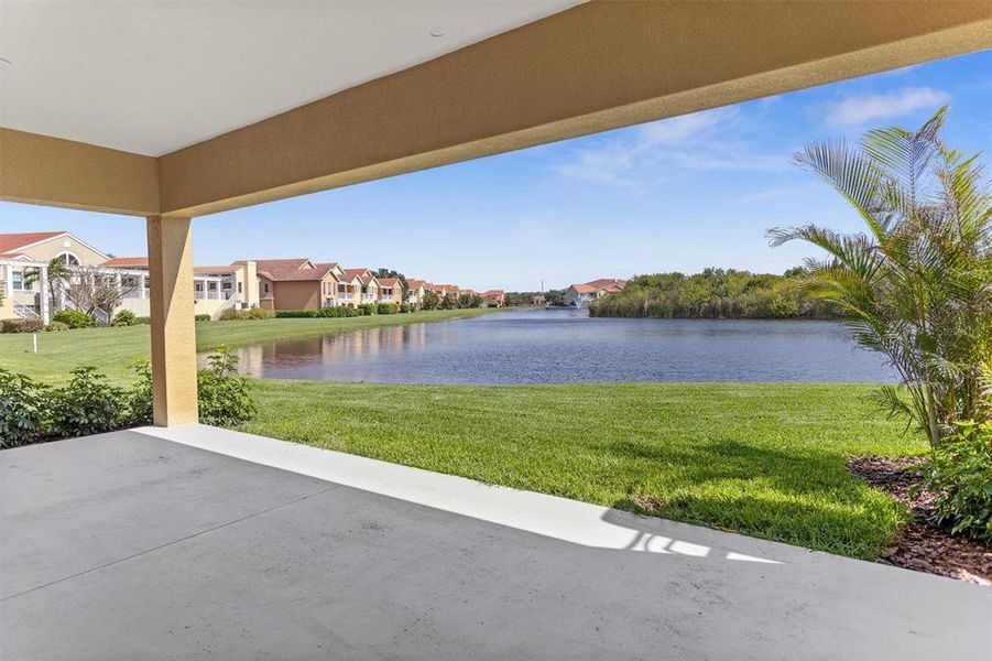 Covered Terrace on first level Garage.