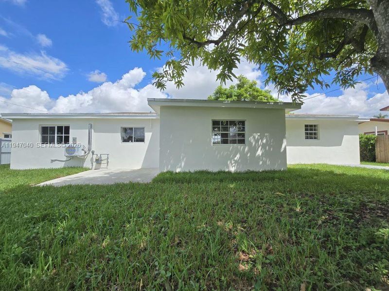 Exterior details and patio area of a home in , Miami (Image 26). Exterior details and patio area of a home in , Miami (Image 26).