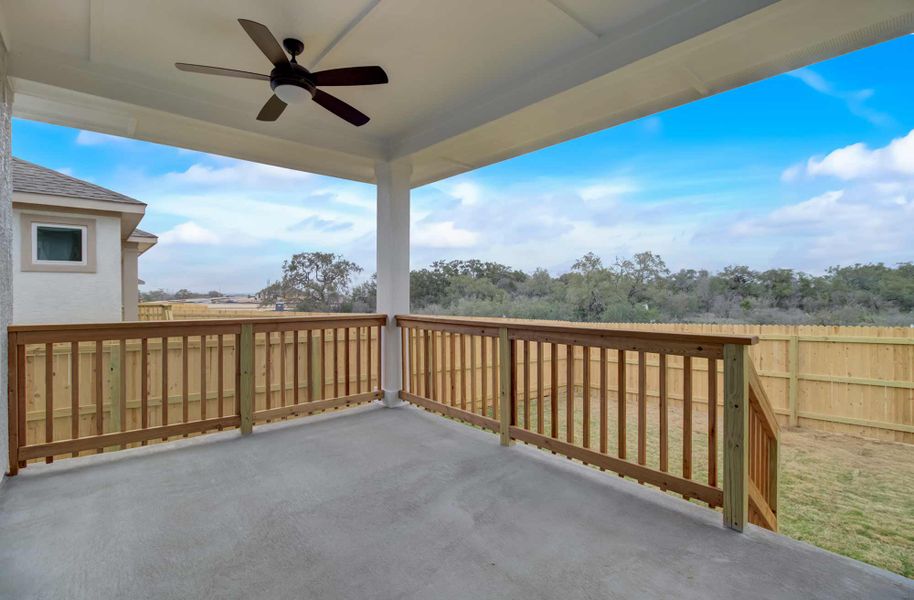 The Salado - Covered Porch