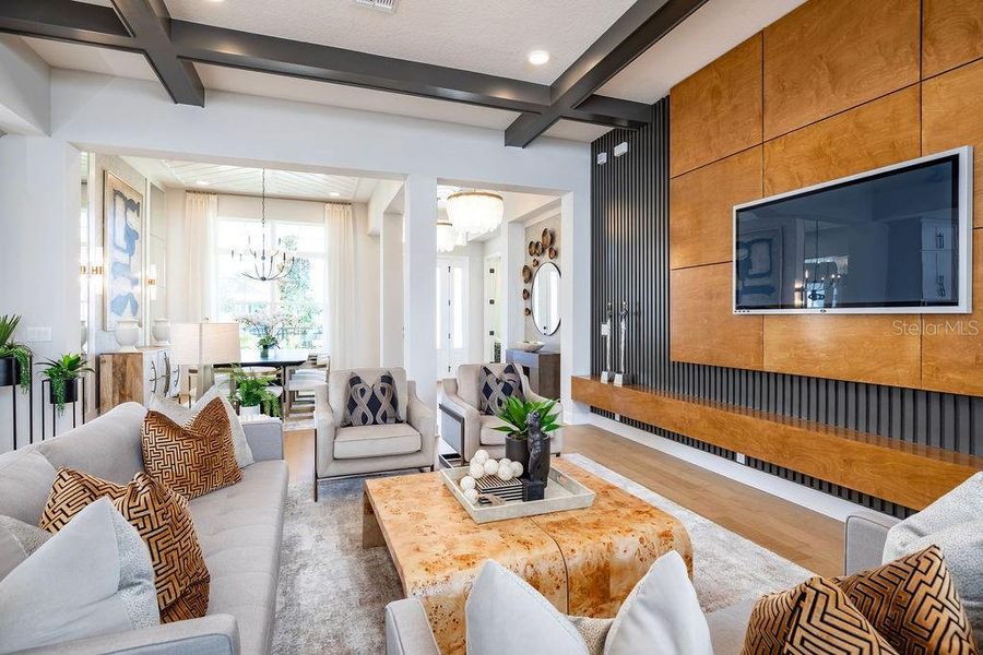 Furnished interior view inside a new home in Ravencliffe, Oviedo (Image 12).