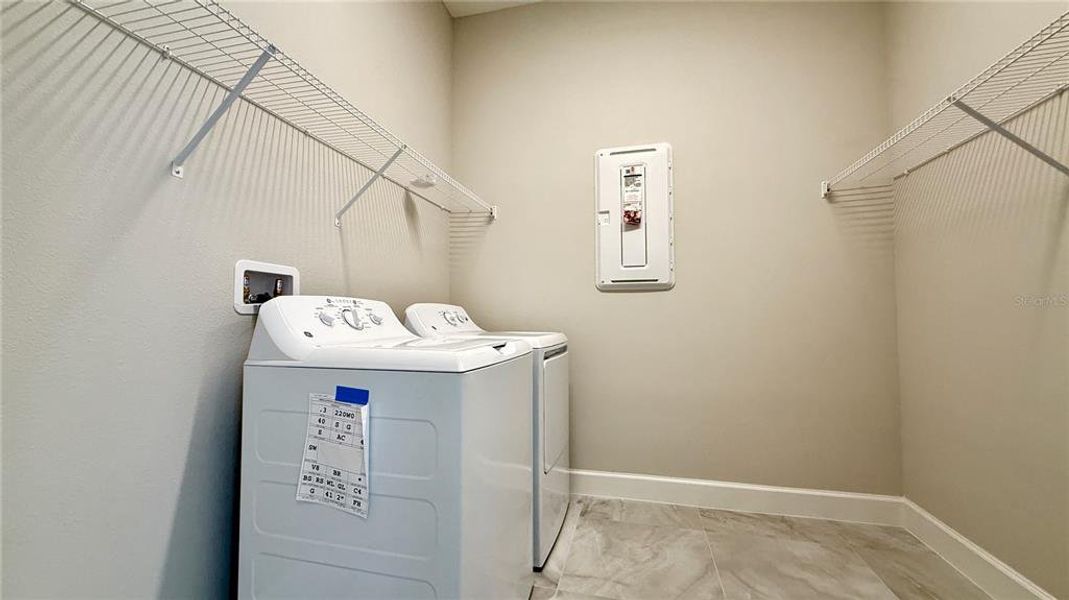 Furnished interior view inside a new home in Valencia Ridge, Wesley Chapel (Image 14).