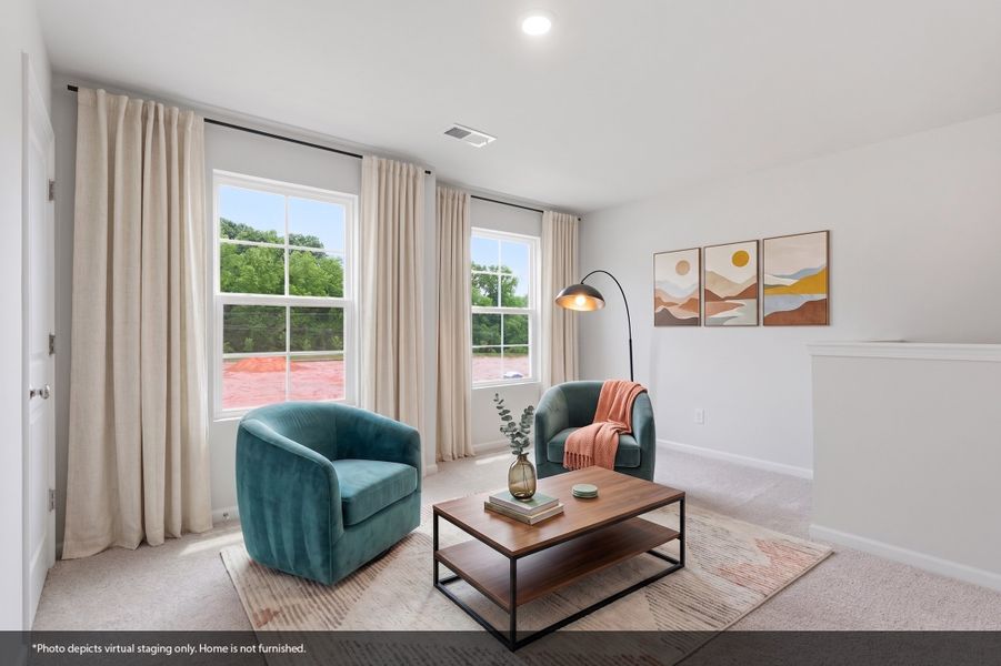 Furnished interior view inside a new home in Piper Creek, Newton (Image 11).