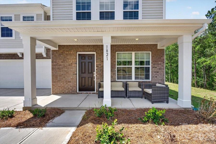 Exterior details and patio area of a home in Walkers Mill, Edgemoor (Image 3). Exterior details and patio area of a home in Walkers Mill, Edgemoor (Image 3).