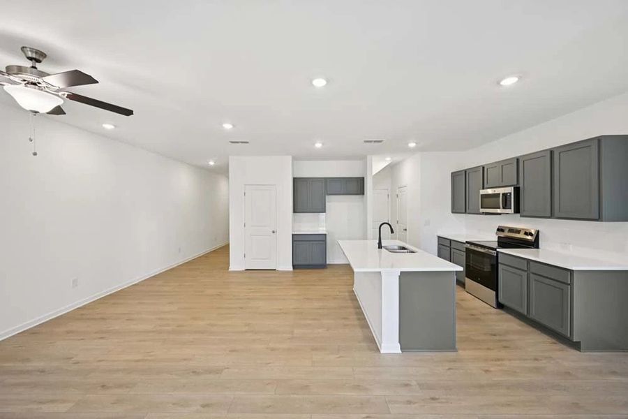 Kitchen featuring Minimalist Collection Finishes
