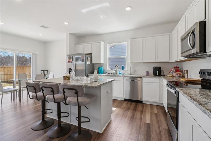 Furnished interior view inside a new home in , Gainesville (Image 13).
