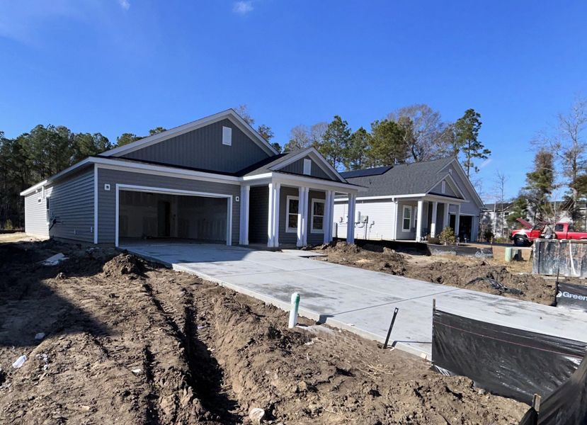 In-progress construction of a new home in Trieste at Bella Vita, Myrtle Beach, SC (Image 14).