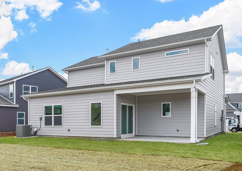 The backyard of The Graham The backyard of The Graham