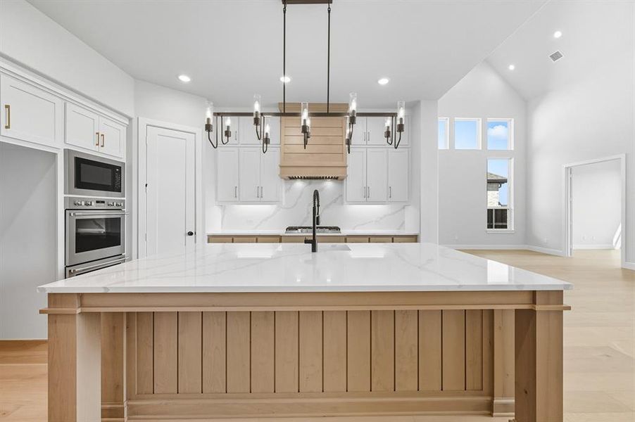 Furnished interior view inside a new home in , Prosper (Image 6). Furnished interior view inside a new home in , Prosper (Image 6).