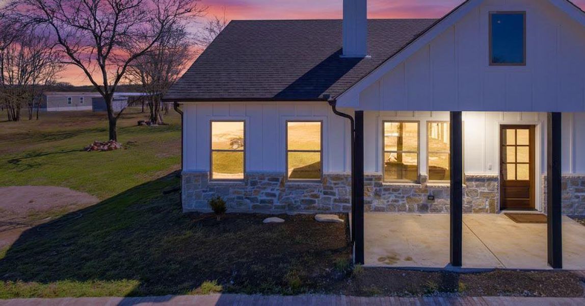 Exterior details and patio area of a home in , Wortham (Image 26). Exterior details and patio area of a home in , Wortham (Image 26).