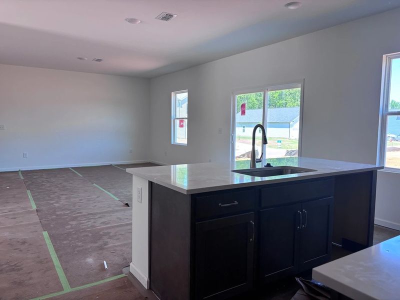 In-progress construction of a new home in Middleton Farms, Middlesex, NC (Image 20).