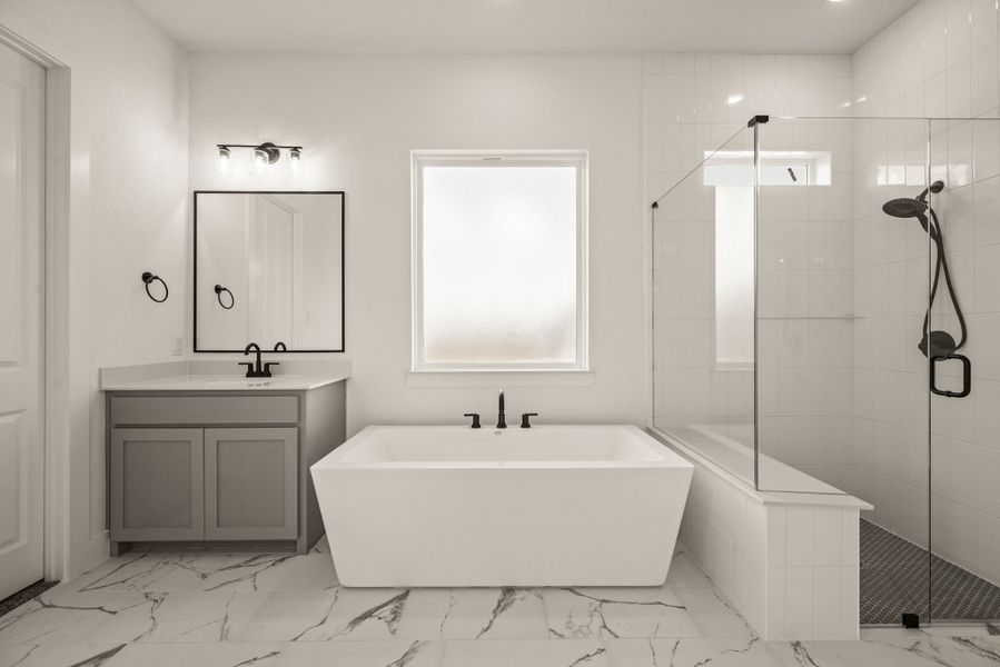 Furnished interior view inside a new home in Highland Oaks, Boyd (Image 12).