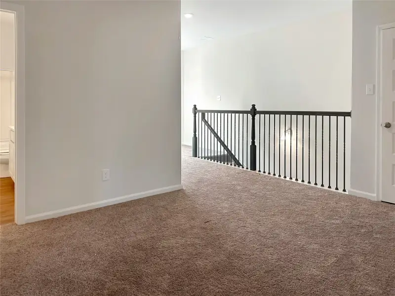 The Caldwell- Upstairs Loft/Game Room. Home is under construction. Sample image for illustration; upgrades, options, and colors may vary.