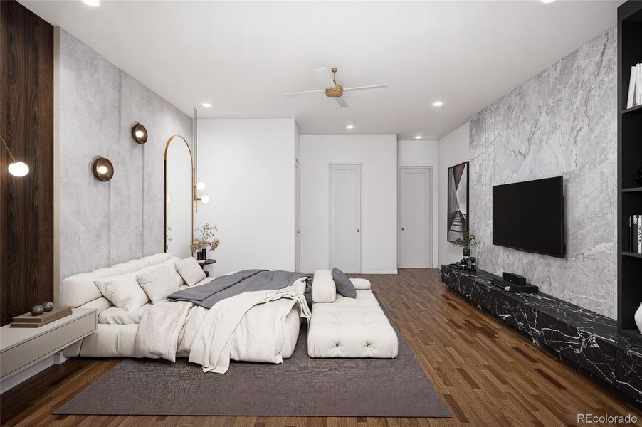 Furnished interior view inside a new home in , Granby (Image 12).