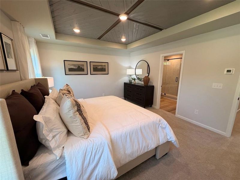 Furnished interior view inside a new home in Greene Farm, Cartersville (Image 15).