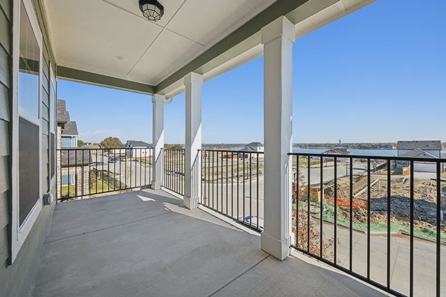Representative exterior details of a home built from the Peyton by Cambridge Homes in Lake Park, Rowlett (Image 3).