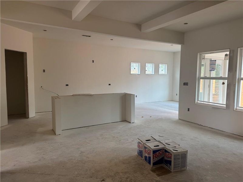 In-progress construction of a new home in Rosewood Lake Preserve, Hoschton, GA (Image 9).