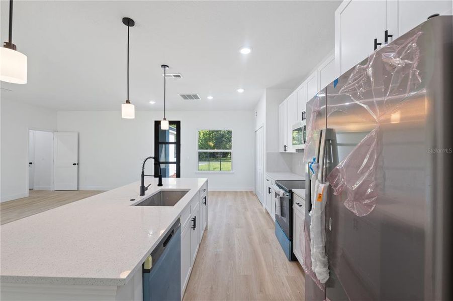 Furnished interior view inside a new home in , Citrus Springs (Image 4).