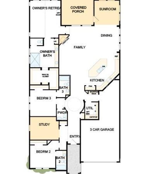 The success of a floor plan is the way you can move through it…You’ll be amazed at how well this home lives…We call it traffic patterns.