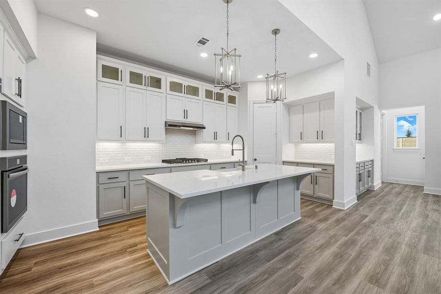 Furnished interior view inside a new home in Treeline, Justin (Image 9). Furnished interior view inside a new home in Treeline, Justin (Image 9).