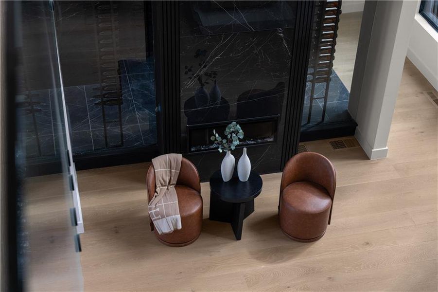 Close-up of interior finishes inside a home in , Atlanta (Image 19).